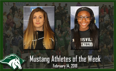 Aarvik, Campbell named Mustang Athletes of the Week  