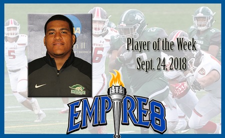Edmond named Empire 8 Offensive Player of the Week  