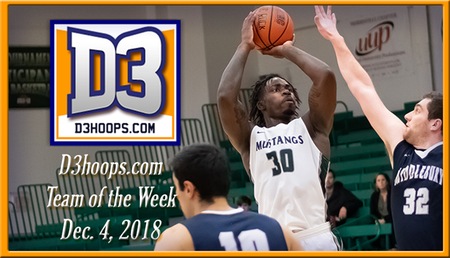 Weekly honors continue for Dennis, who gets nod on D3hoops.com National Team of the Week  