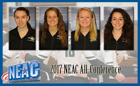 Four honored with 2017 NEAC Volleyball All-Conference accolades   